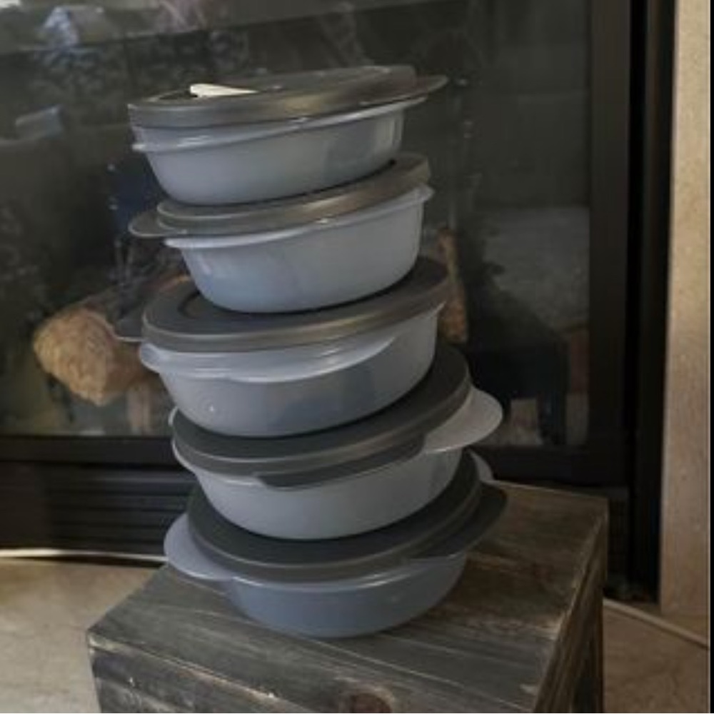 Tupperware crystal waves set